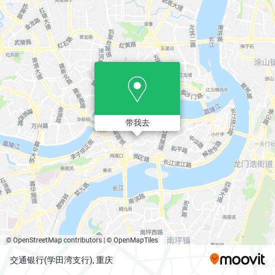 交通银行(学田湾支行)地图
