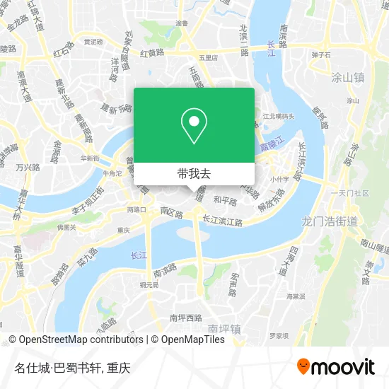 名仕城·巴蜀书轩地图