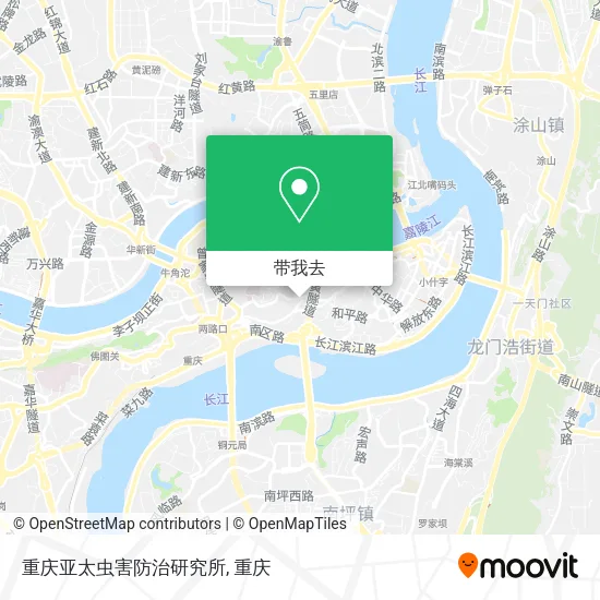 重庆亚太虫害防治研究所地图