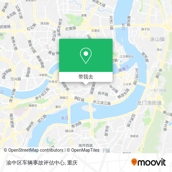 渝中区车辆事故评估中心地图