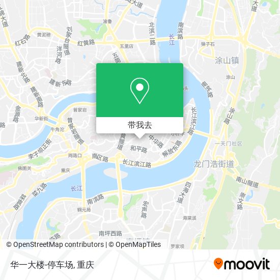 华一大楼-停车场地图