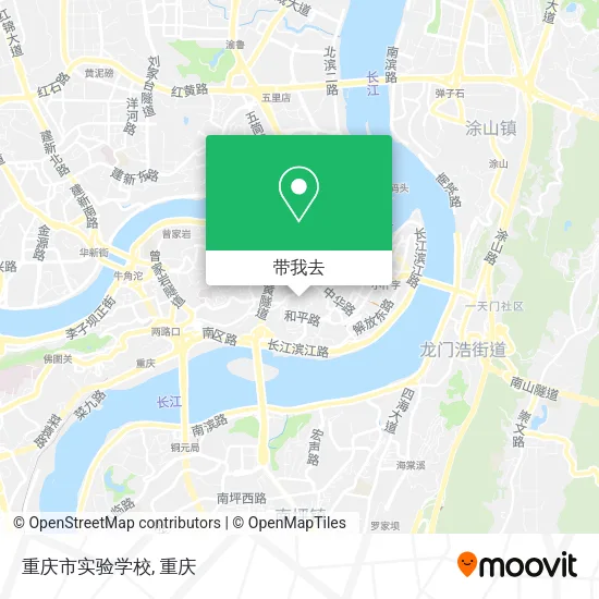 重庆市实验学校地图