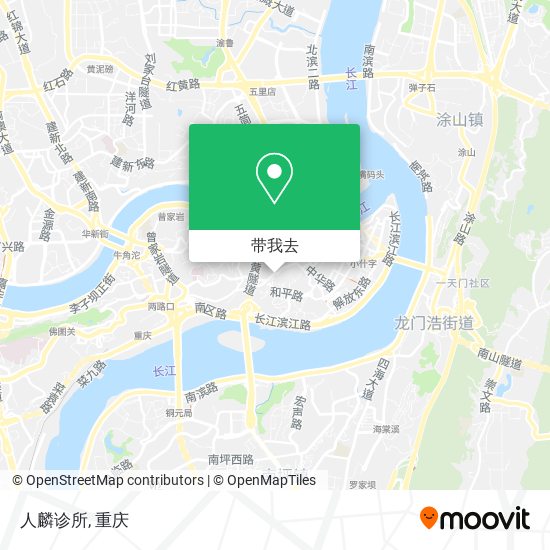 人麟诊所地图