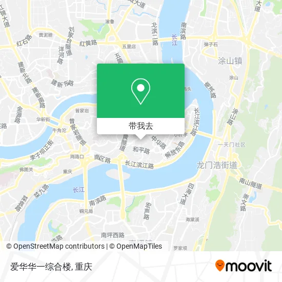 爱华华一综合楼地图