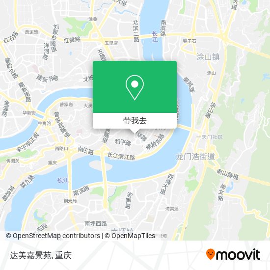 达美嘉景苑地图
