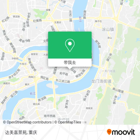 达美嘉景苑地图