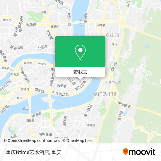重庆Ntime艺术酒店地图