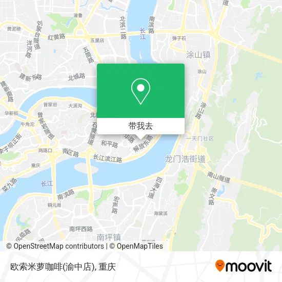 欧索米萝咖啡(渝中店)地图