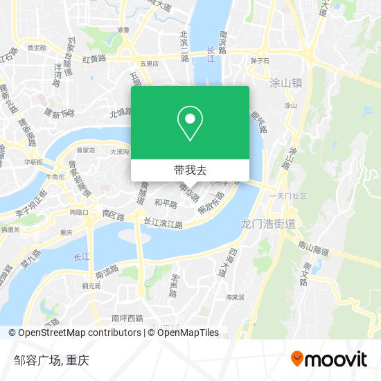 邹容广场地图