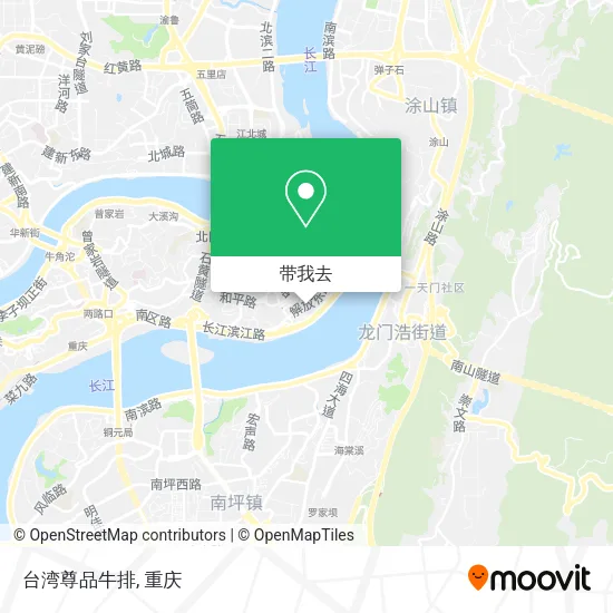 台湾尊品牛排地图