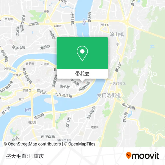 盛天毛血旺地图