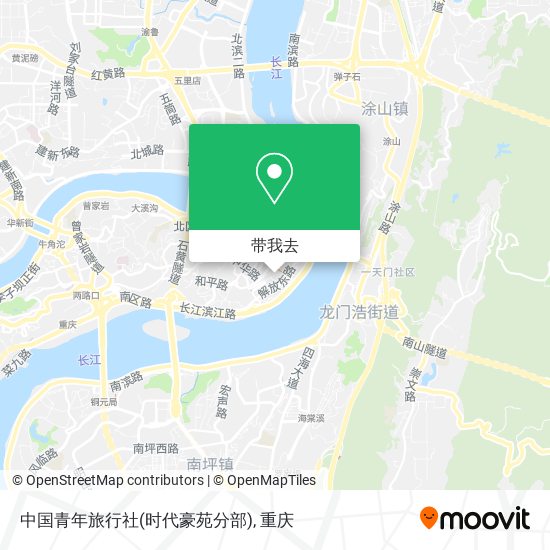 中国青年旅行社(时代豪苑分部)地图