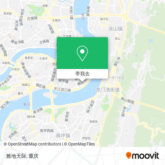 雅地天际地图