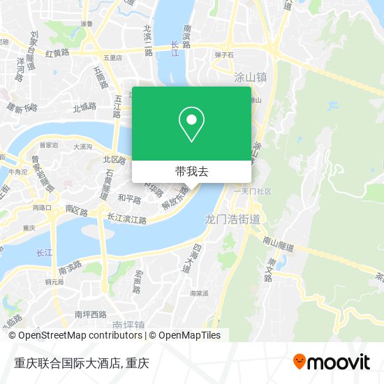 重庆联合国际大酒店地图