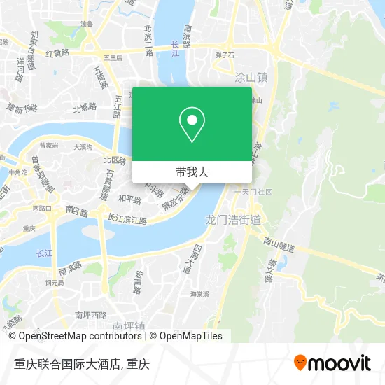 重庆联合国际大酒店地图