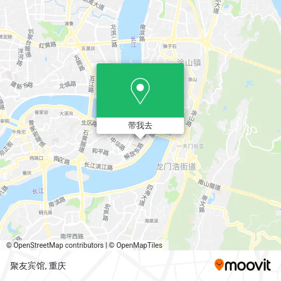 聚友宾馆地图