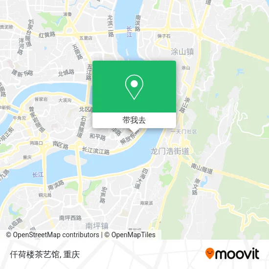 仟荷楼茶艺馆地图