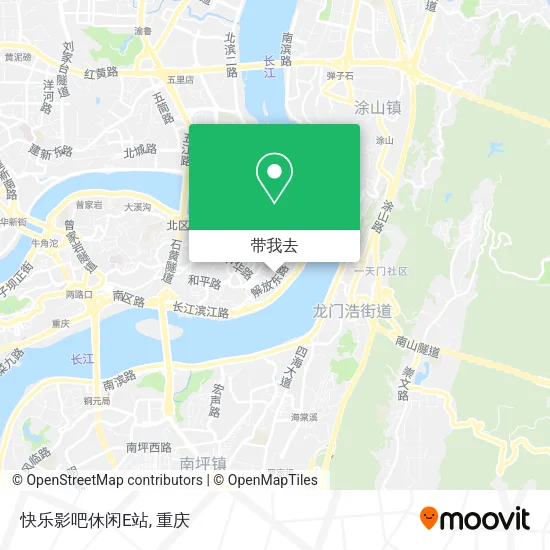 快乐影吧休闲E站地图