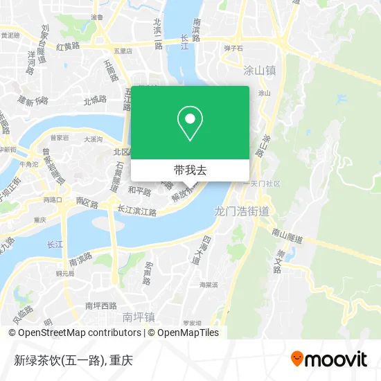 新绿茶饮(五一路)地图