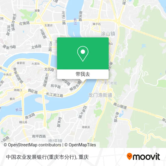 中国农业发展银行(重庆市分行)地图