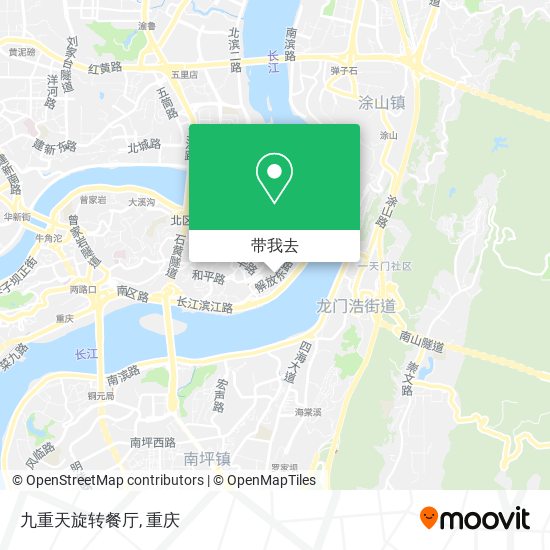 九重天旋转餐厅地图