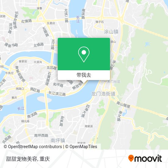 甜甜宠物美容地图