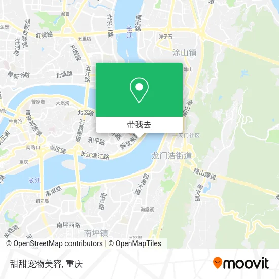 甜甜宠物美容地图