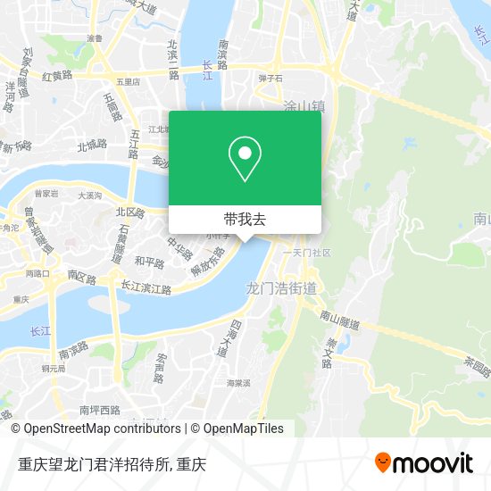 重庆望龙门君洋招待所地图