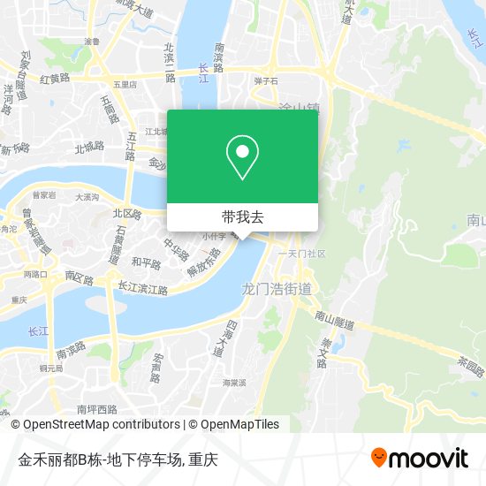 金禾丽都B栋-地下停车场地图