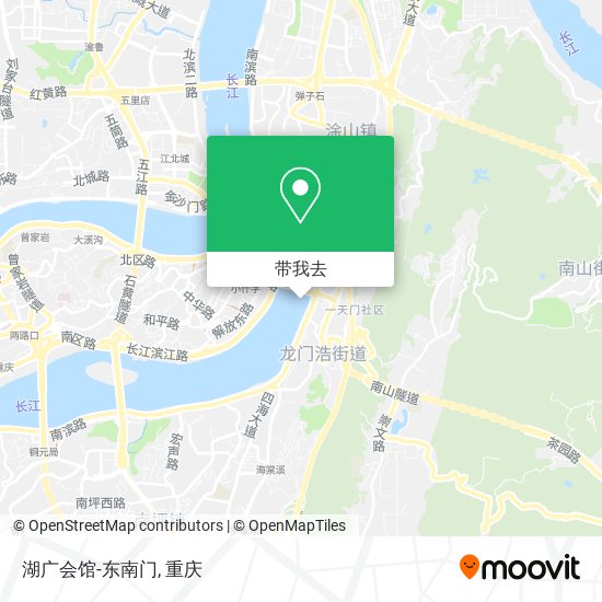 湖广会馆-东南门地图