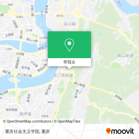 重庆社会主义学院地图