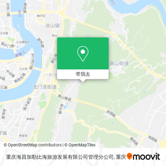 重庆海昌加勒比海旅游发展有限公司管理分公司地图