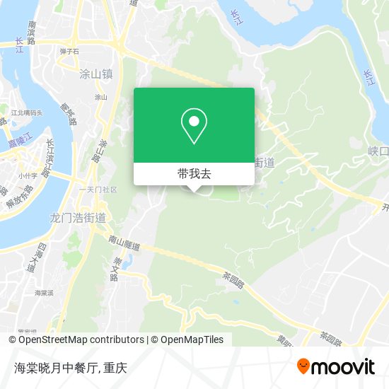 海棠晓月中餐厅地图