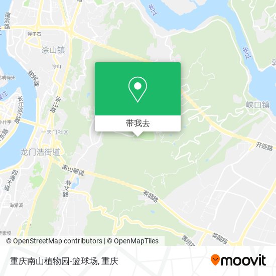 重庆南山植物园-篮球场地图