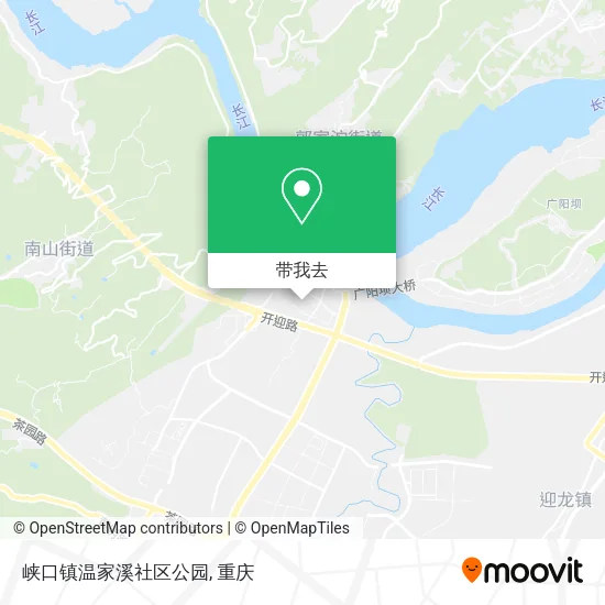 峡口镇温家溪社区公园地图