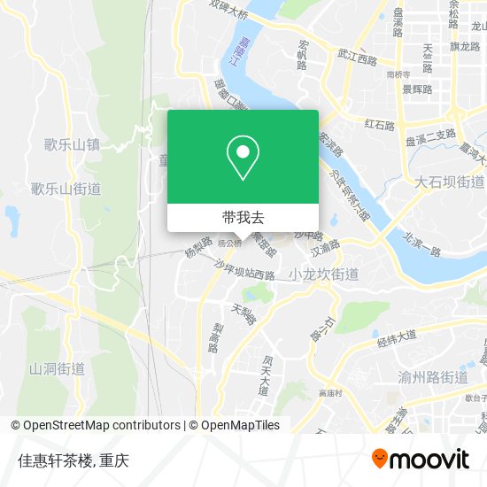 佳惠轩茶楼地图