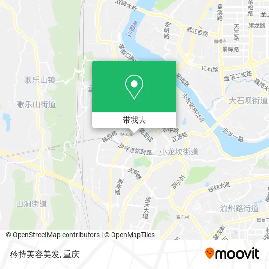 矜持美容美发地图