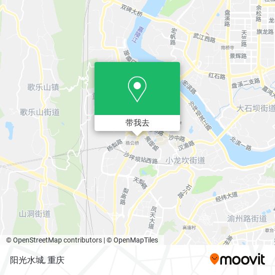阳光水城地图