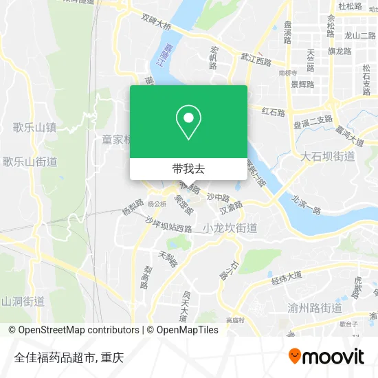 全佳福药品超市地图