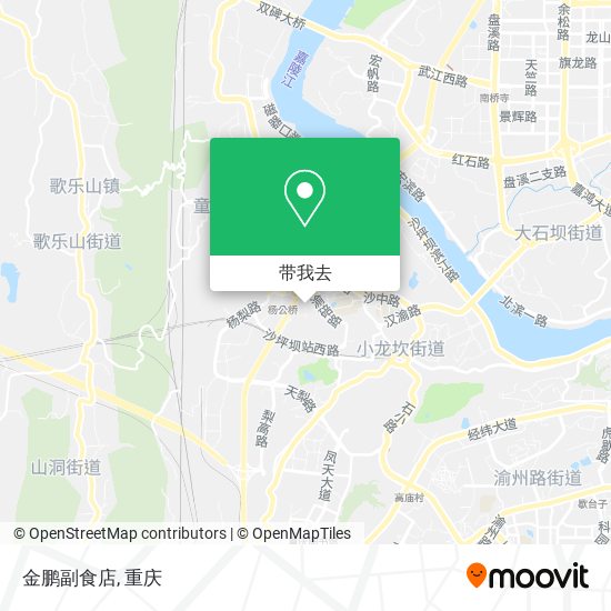 金鹏副食店地图