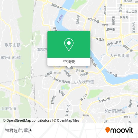 福君超市地图