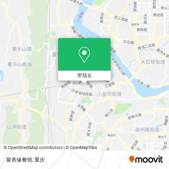 聚香缘餐馆地图