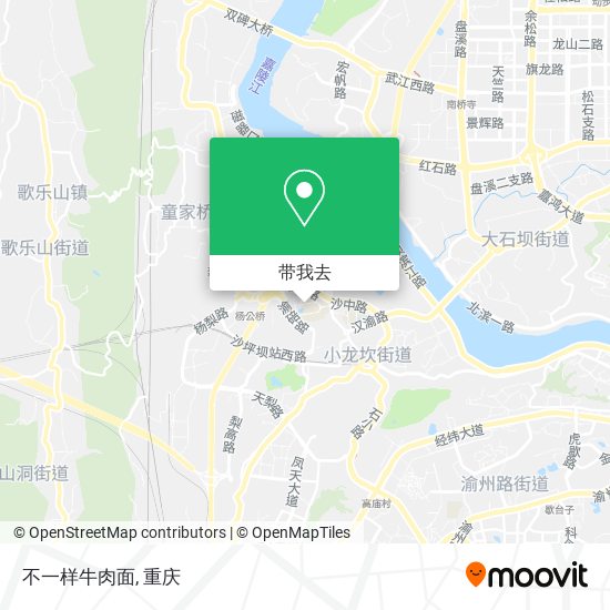 不一样牛肉面地图