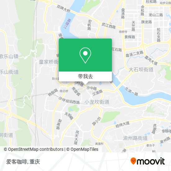 爱客咖啡地图
