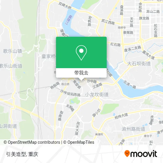 引美造型地图