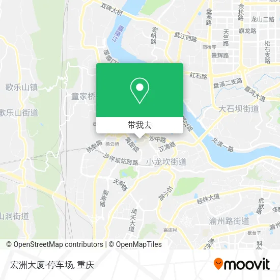 宏洲大厦-停车场地图