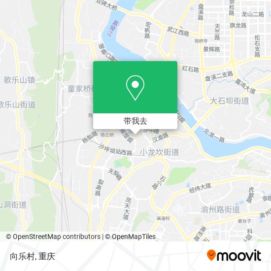 向乐村地图