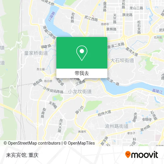 来宾宾馆地图