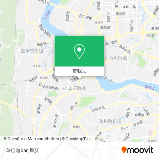 单行道bar地图