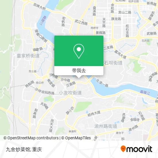 九舍炒菜馆地图